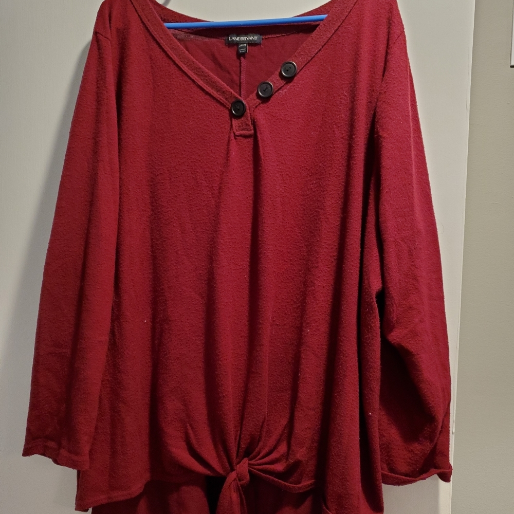 Lane Bryant Sweater with Tie